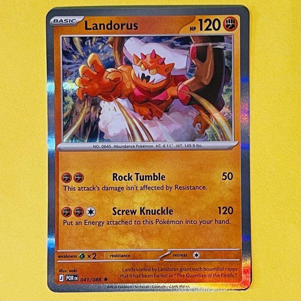 Landorus 041/088 | Perfect Order Holo Rare | Pokémon TCG NM